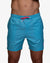 Men's Neon Blue Swim Shorts