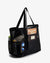 Mesh Beach Tote Bag - Black