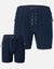Father/Son Hydro Active Shorts Combo in Navy Blue