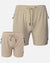 Father/Son Hydro Active Shorts Combo in Tan