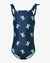 Saguaro Cactus Girls Swimsuit with Bow