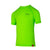 UPF50 Unisex Short Sleeve Rashie in Neon Green