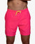 Men's Neon Pink Swim Shorts