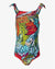 Wild Thing Girls Swimsuit with Bow