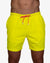 Men's Neon Yellow Swim Shorts
