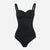 Midnight Black Women's One-Piece Swimsuit
