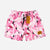 Boys Pink Flamingo Board Shorts