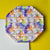 Hexagonal Purple & Orange Butterflies Pop It Fidget Toy