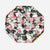 Hexagonal Pink & Green Roses Pop It Fidget Toy