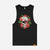 Men's Rose Skull Tank Top