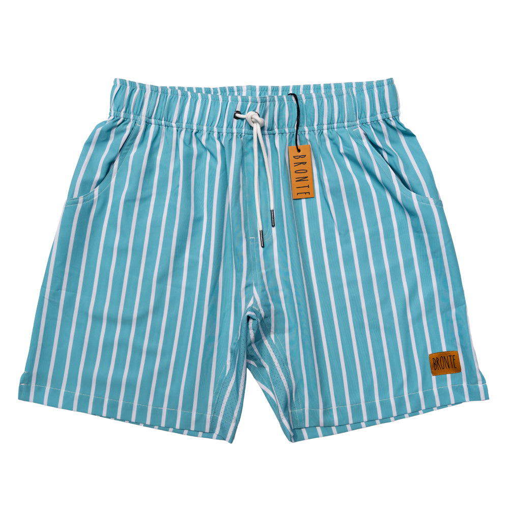Striped board shorts cheap